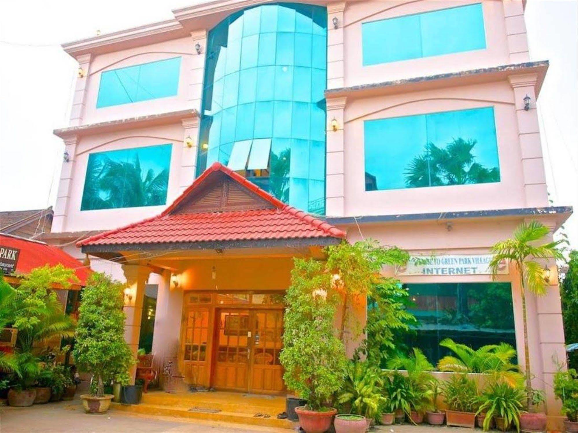 Green Park Village Guesthouse เสียมราฐ ภายนอก รูปภาพ